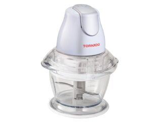 كبة تورنيدو 400 وات ، 1 لتر ، فرم اللحوم ، تقطيع الملوخية ، أبيض CH-400M