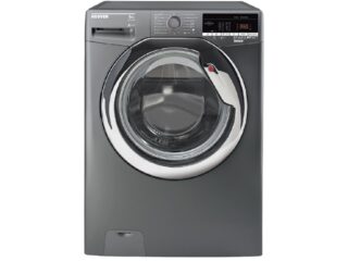غسالة ملابس هوفر فول أوتوماتيك 8 كجم ، سيلفر DXOA38AC3R-ELA