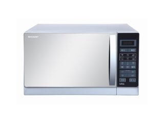 ميكروويف شارب شواية 25 لتر ، 1450 وات ، 8 قوائم ، سيلفر R-750MR(S)